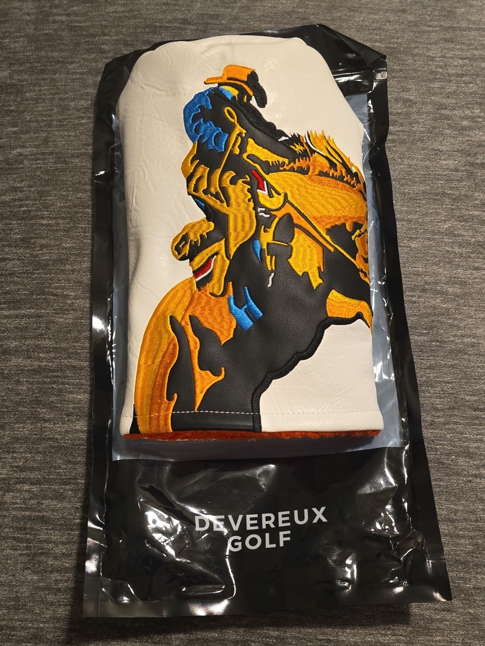 Devereux Golf Driver Barrel Headcover - Saddle Up